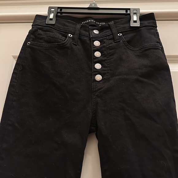 Veronica Beard Maera Skinny High Rise Jeans in Onyx Sz26 - Picture 12 of 13